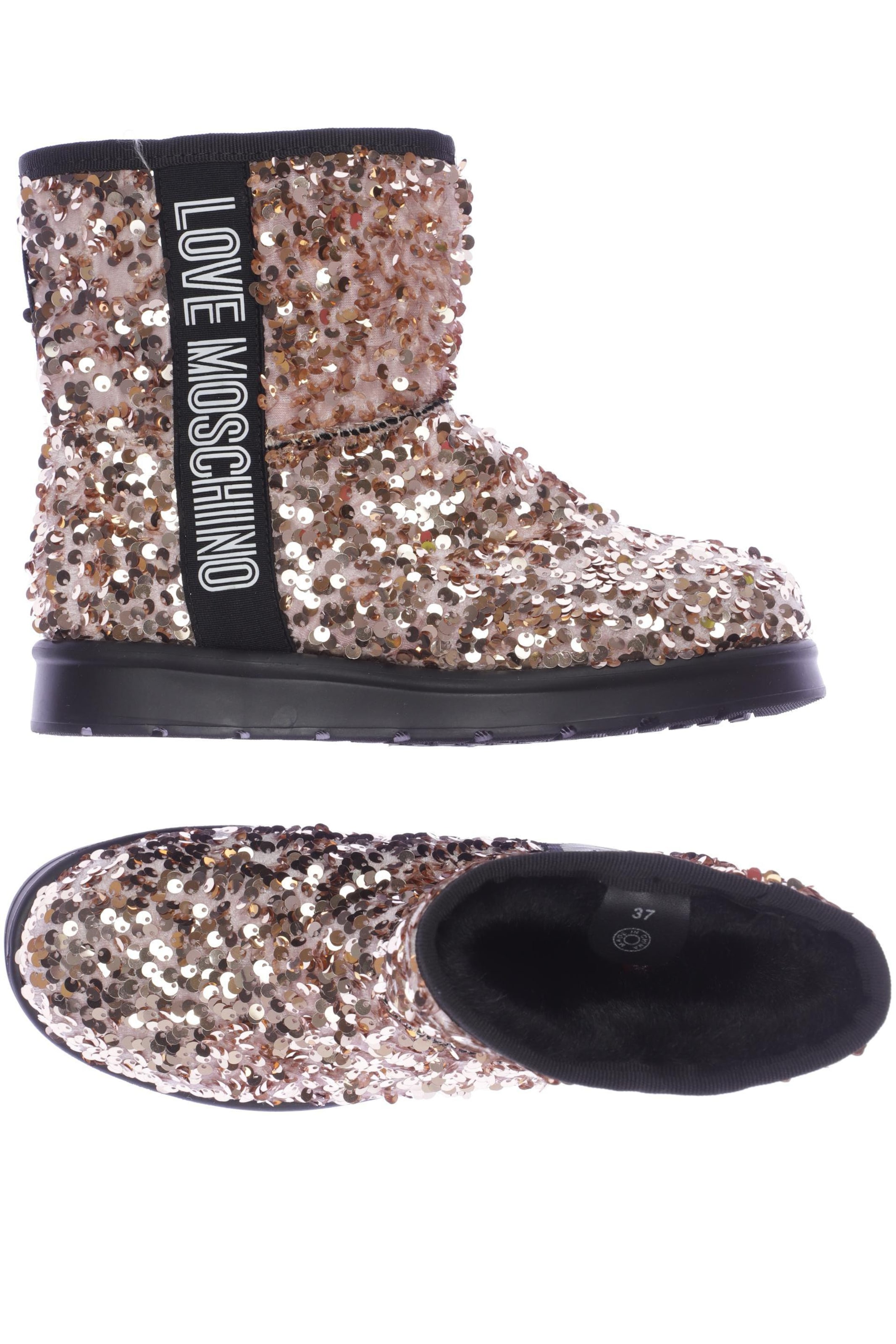 Love Moschino Stiefelette 37 in Pink: Vorderseite