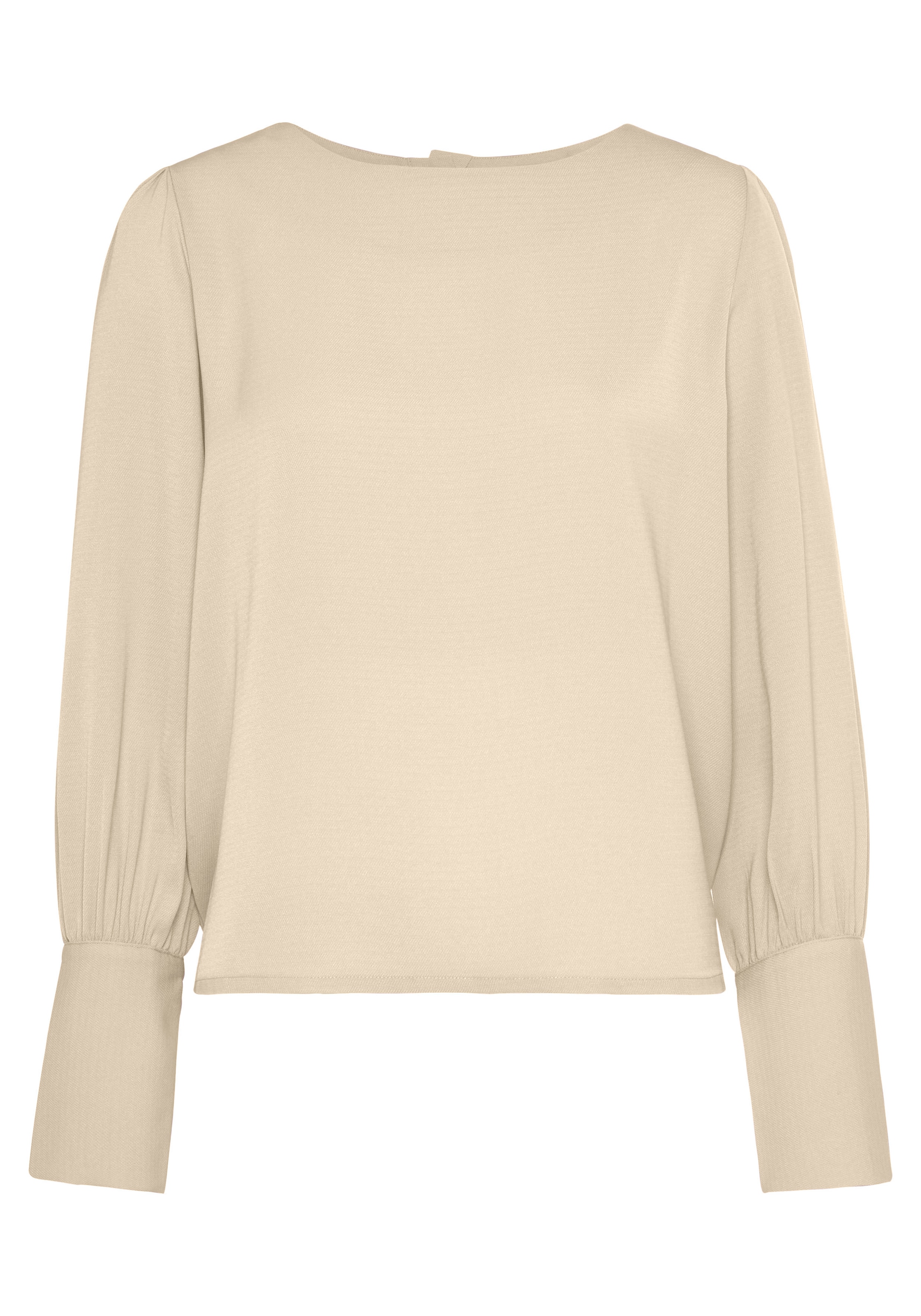 Camicia da donna di LASCANA in beige: frontale