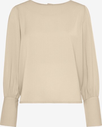 LASCANA Blouse in Beige: front