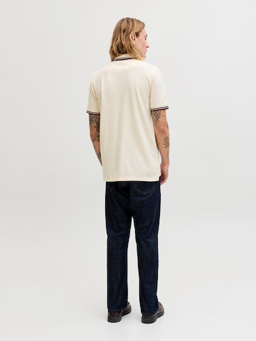 JACK & JONES Tričko 'JJEPAULOS' - Biela