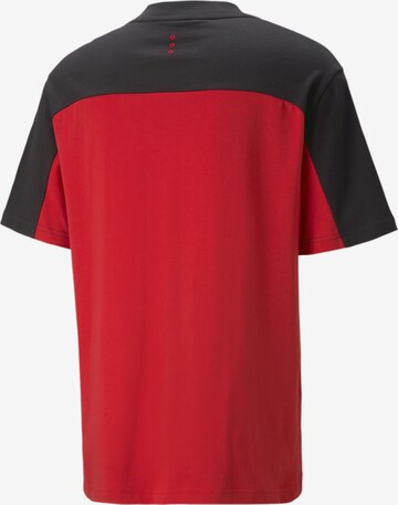 PUMA T-Shirt 'Scuderia Ferrari' in Rot