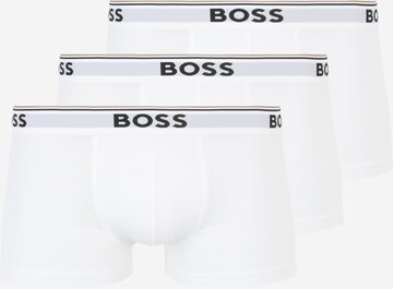 BOSS Boxershorts 'Power' in Weiß: predná strana