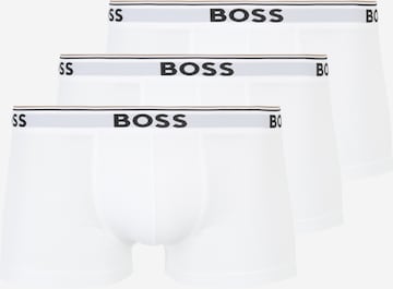 BOSS Orange Boxer shorts 'Power' in White: front