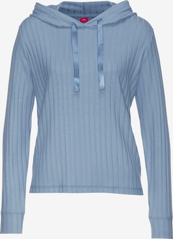 s.Oliver Sweatshirt in Blue: front