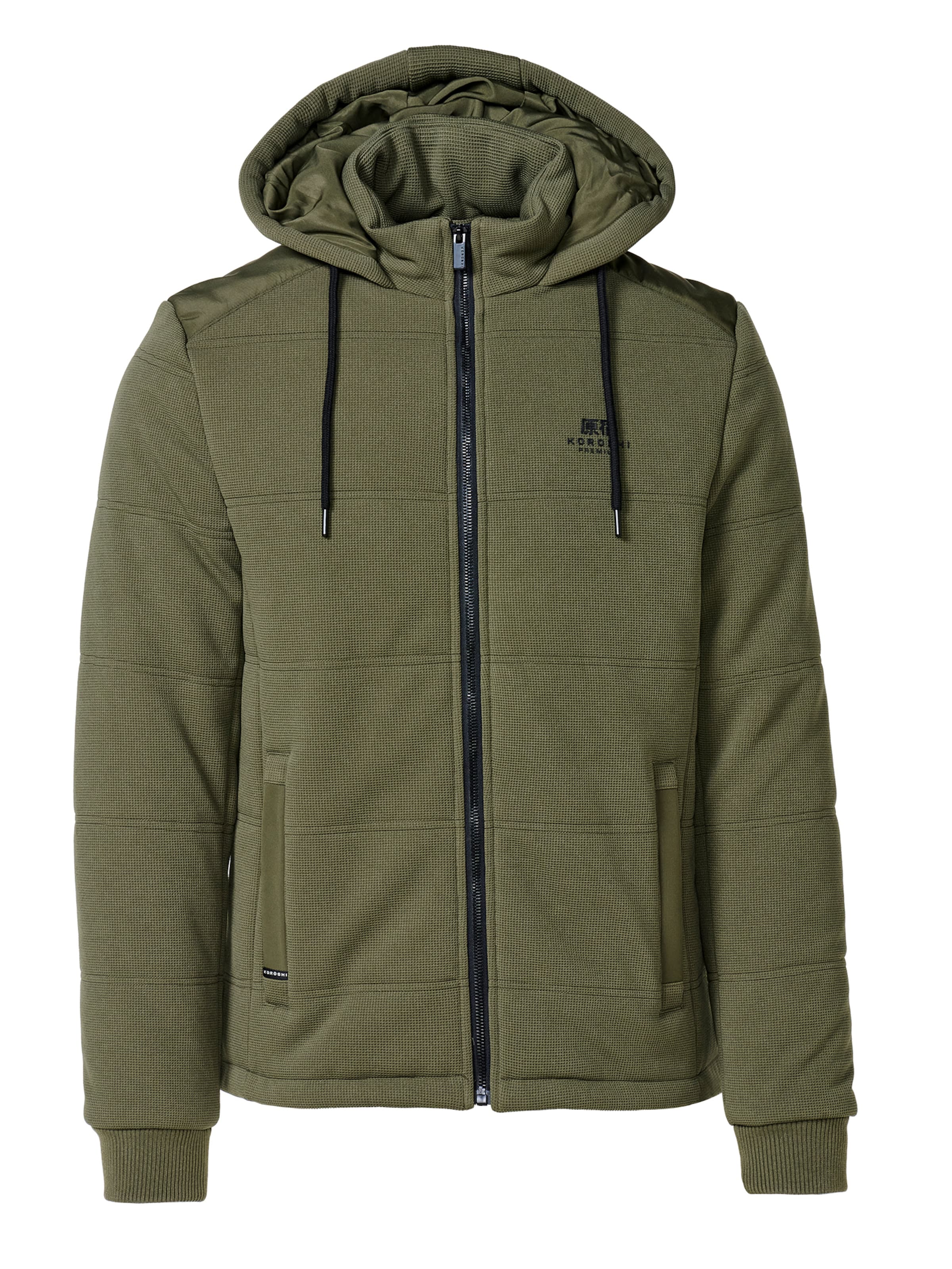 KOROSHI Демисезонная куртка в Хаки, Обзор товара
