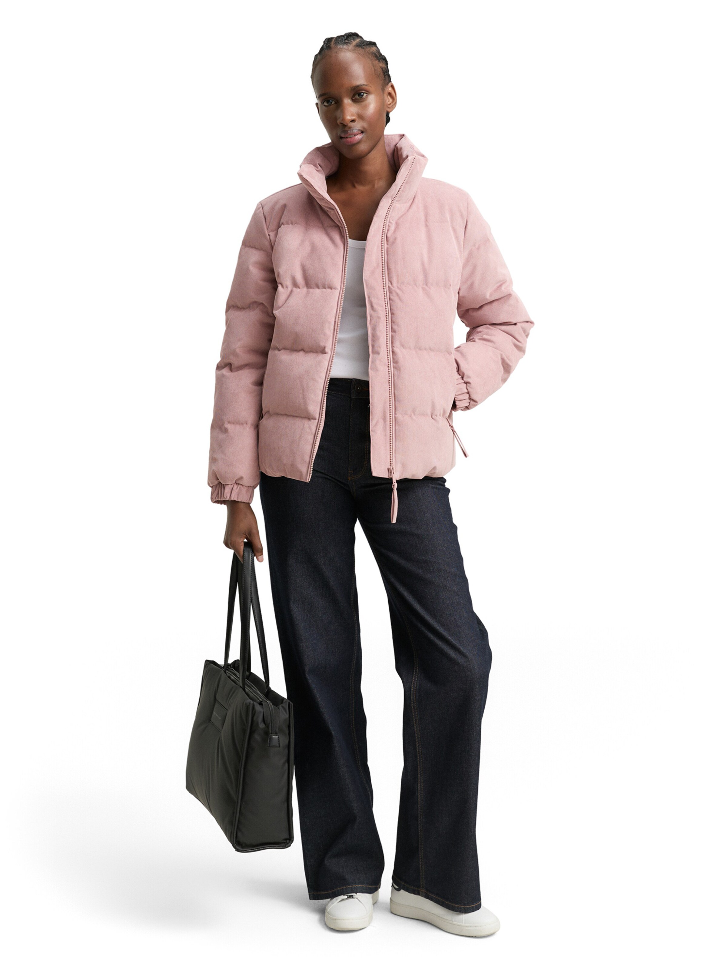 TOM TAILOR DENIM Between-Season Jacket in Pink