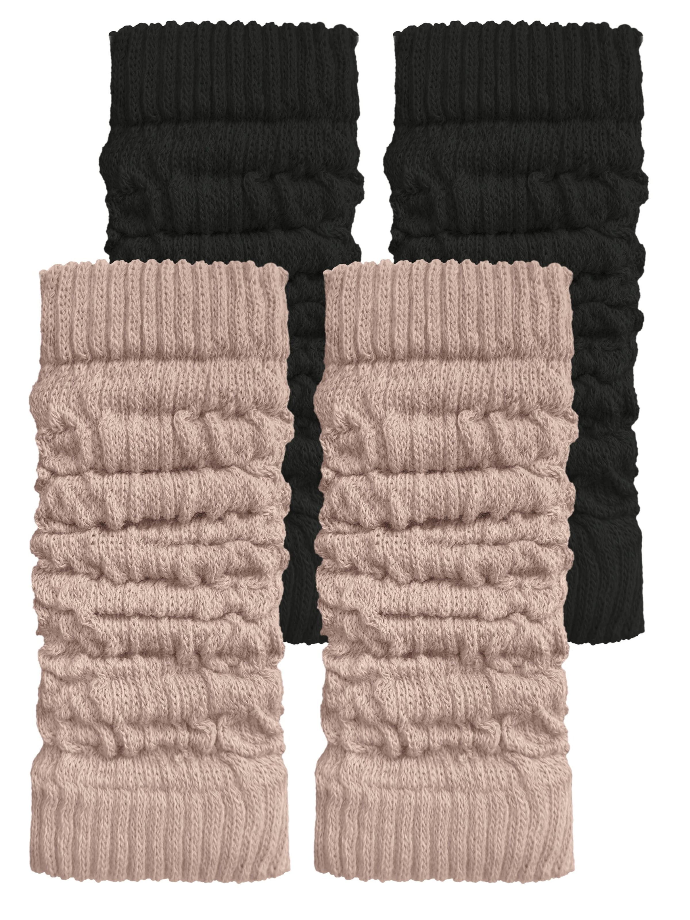 Manchettes normani en beige : devant