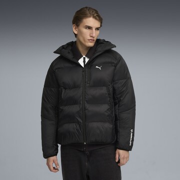 PUMA Sportjacke in Schwarz: Vorderseite