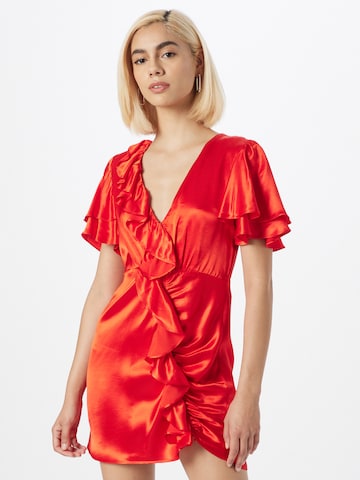 Robe de cocktail Dorothy Perkins en rouge : devant