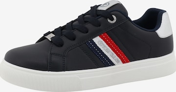 TOM TAILOR Sneaker low i blå: forside