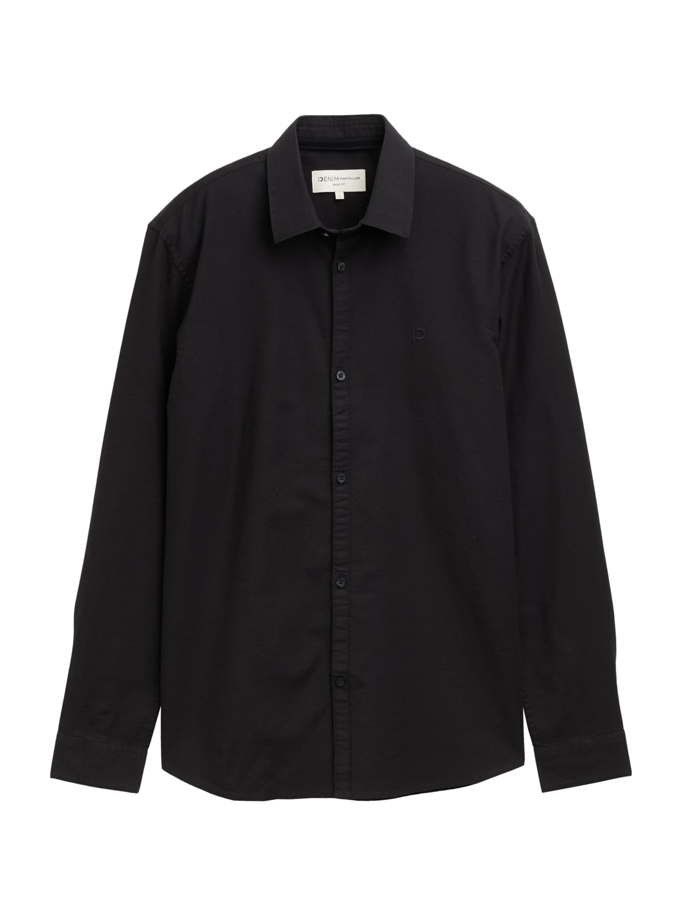 TOM TAILOR DENIM Paita värissä musta: etupuoli