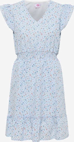 MYMO Summer dress in Blue: front