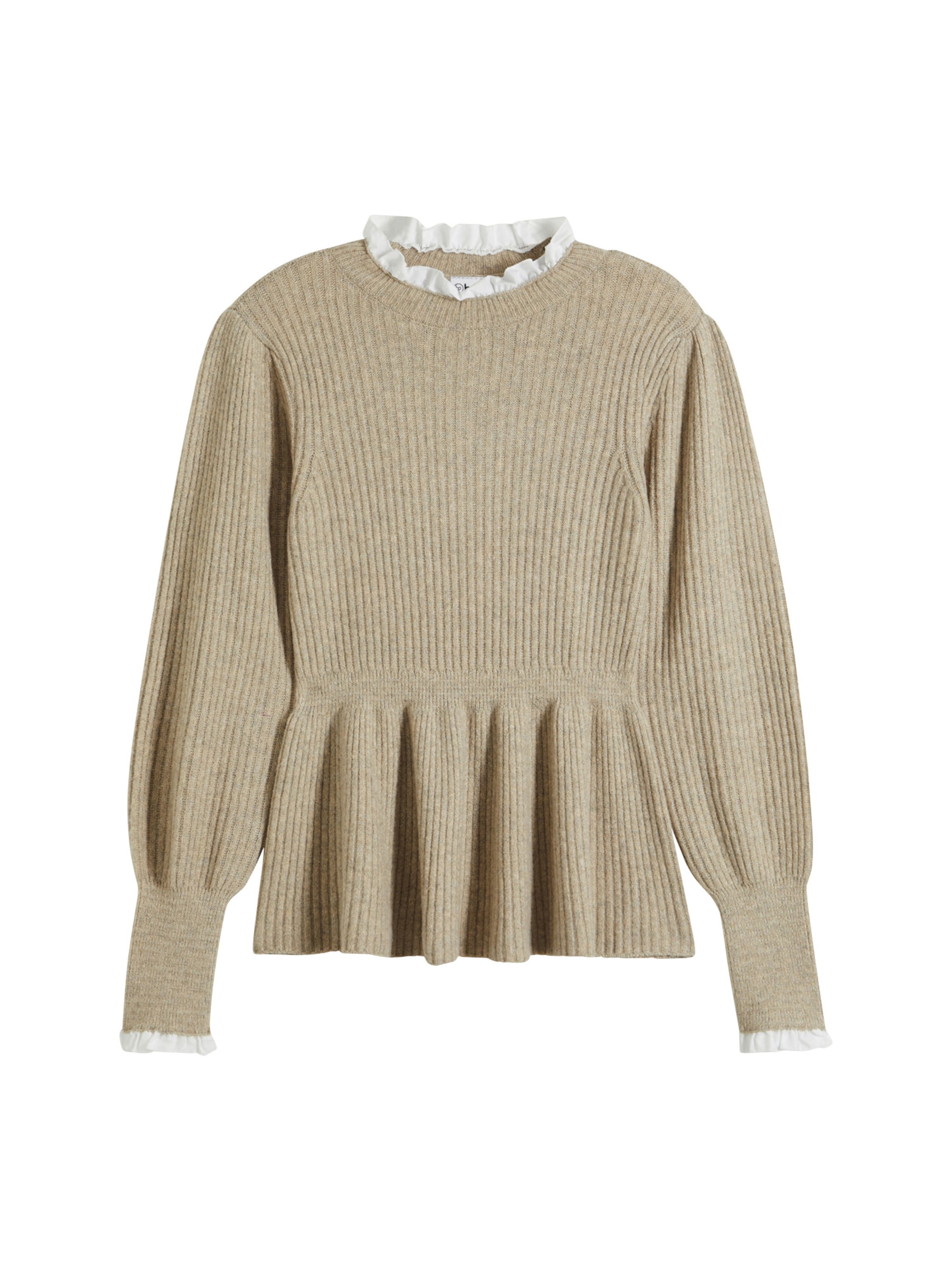 bonprix Tröja i beige: framsida