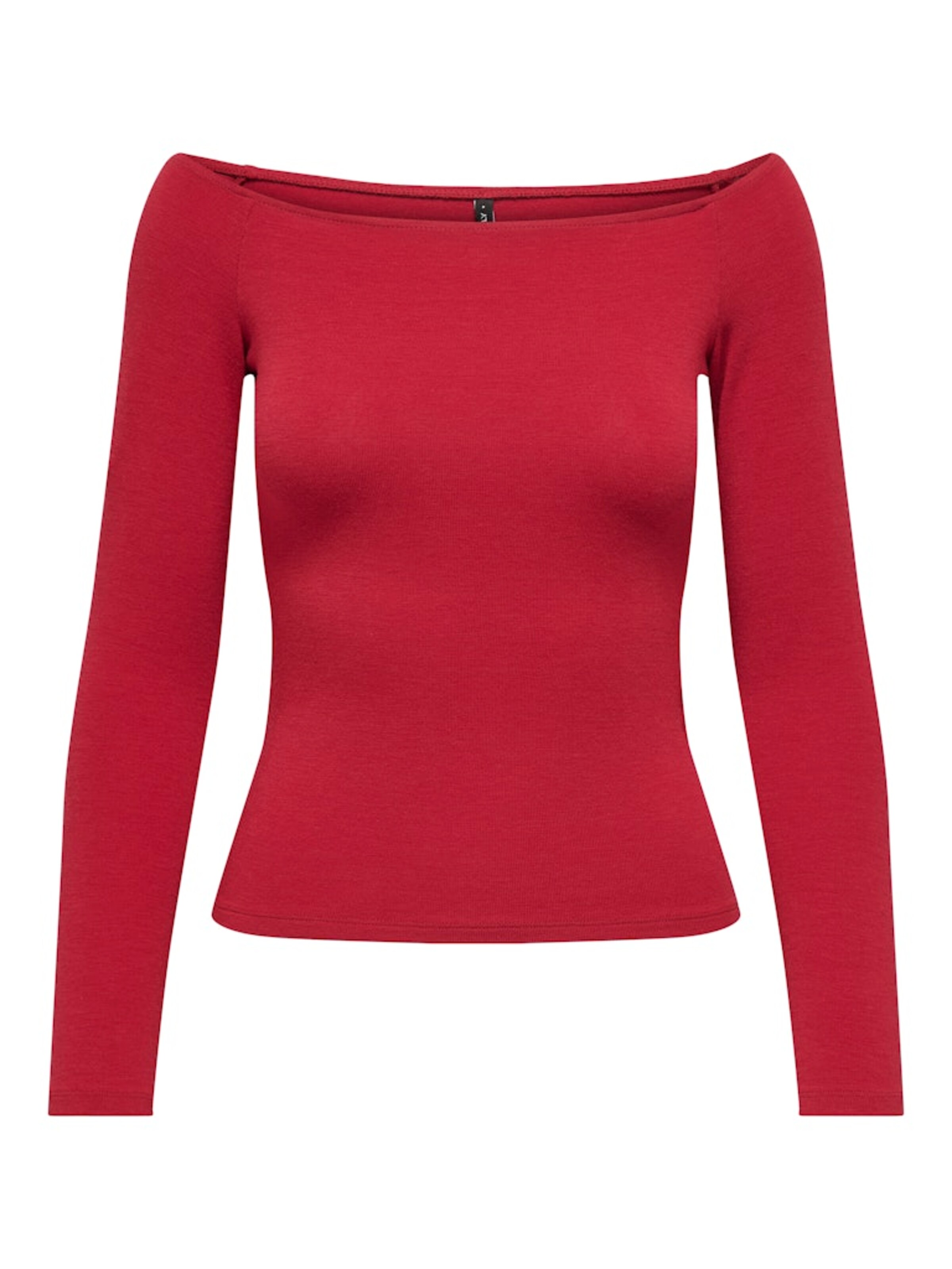 ONLY Shirt 'ONLGlamour' in Rood: voorkant