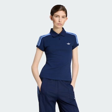 T-shirt ADIDAS ORIGINALS en bleu : devant