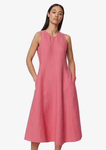 Marc O'Polo Summer Dress in Red: front
