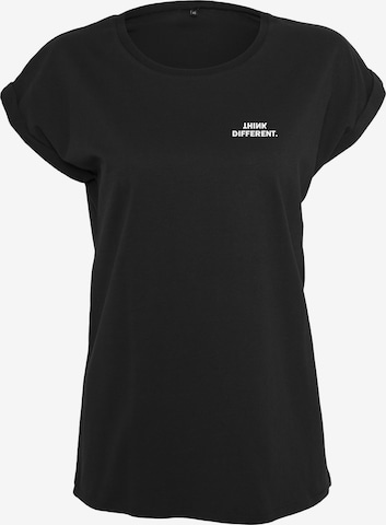 Urban Classics Shirt in Schwarz: Vorderseite