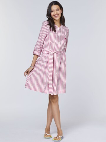 Polo Sylt Shirt Dress in Pink