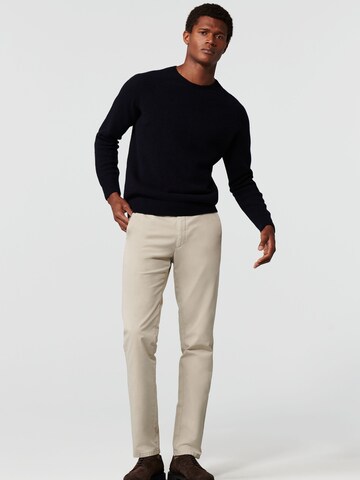 Regular Pantalon chino 'Rio 2-8608' MEYER en beige : devant