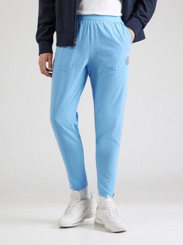 Effilé Pantalon Nike Sportswear en bleu : devant