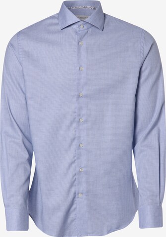 Profuomo Slim fit Business Shirt in Blue: front