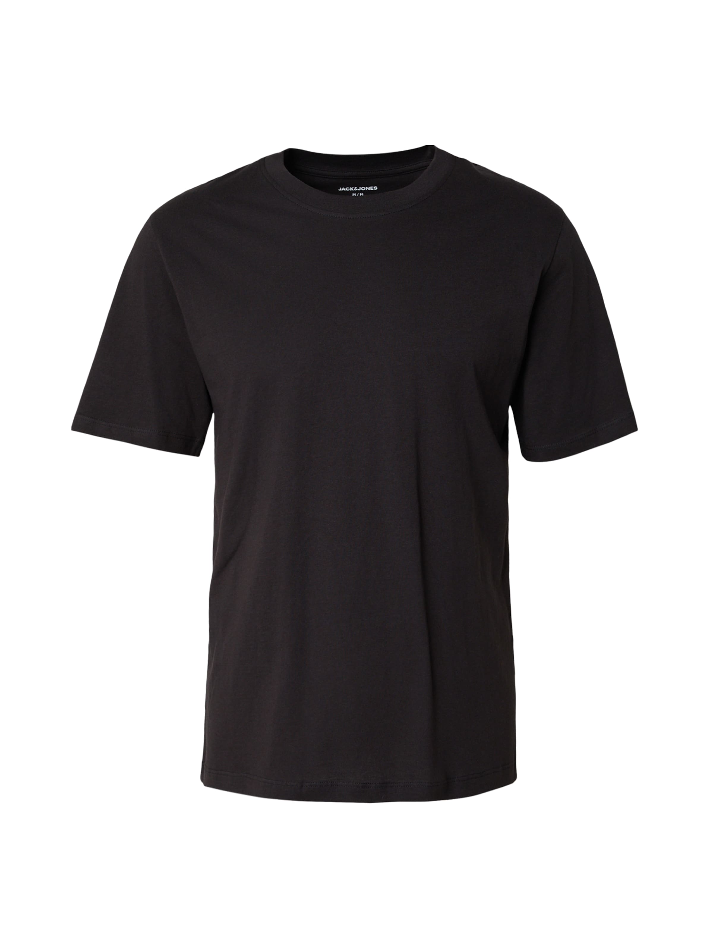 JACK & JONES T-Shirt 'JJOSAKA' in schwarz / naturweiß, Produktansicht