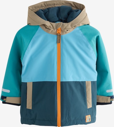 Funkcinė striukė iš Next, spalva – žalsvai mėlyna / šviesiai mėlyna / tamsiai mėlyna / rausvai pilka, Prekių apžvalga