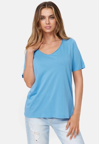 Cotton Candy T-Shirt in Blau: predná strana