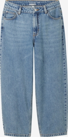 TOM TAILOR Loosefit Jeans in Blauw: voorkant