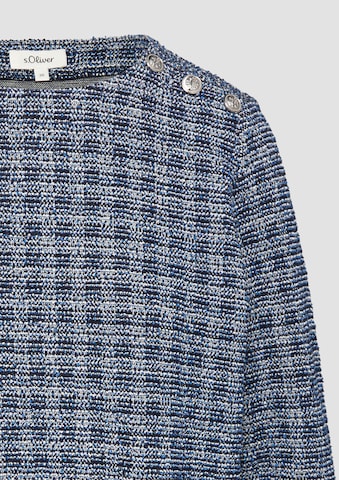s.Oliver Sweatshirt in Blue