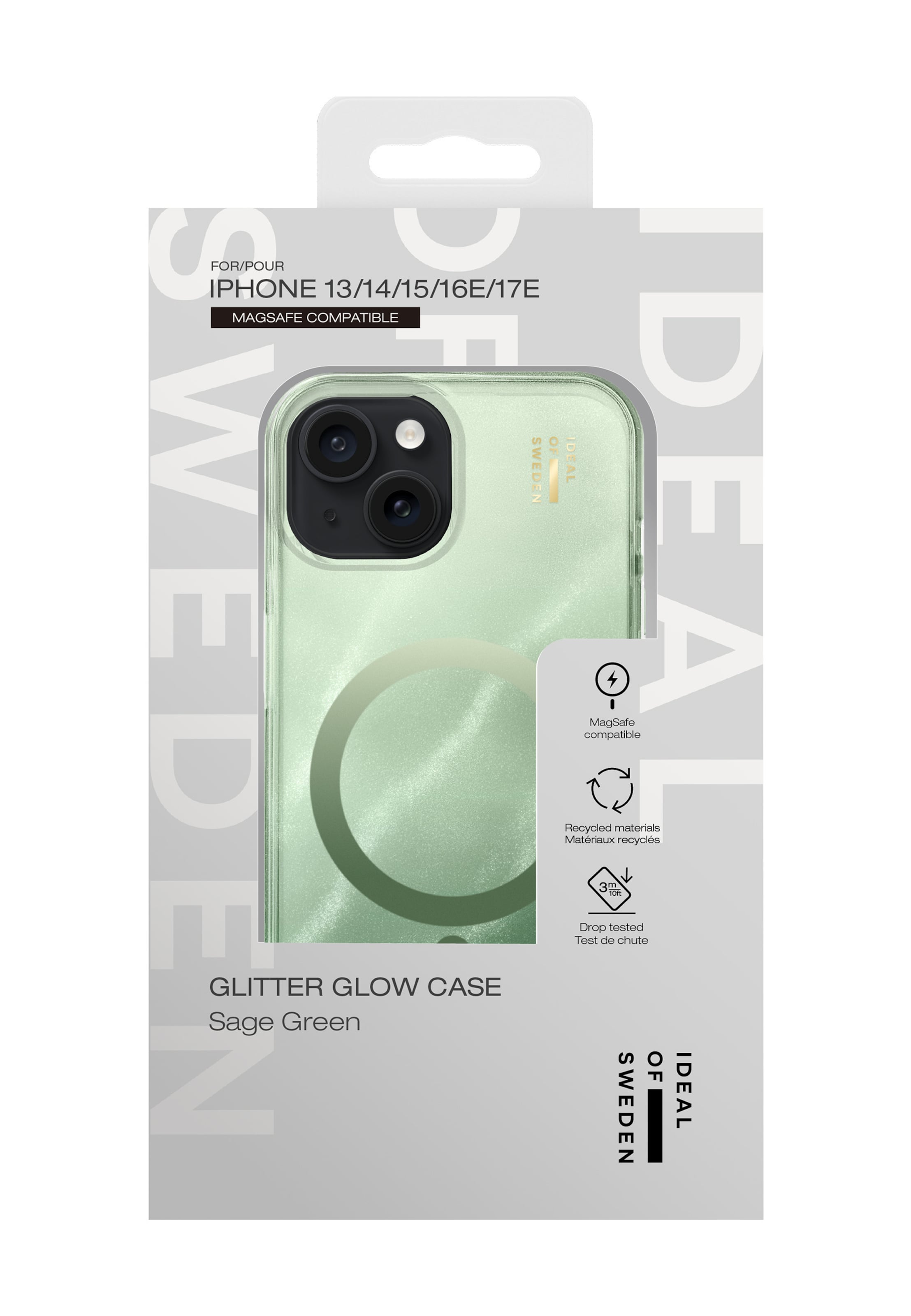 iDeal of Sweden - Funda para smartphone 'iPhone 13/14/15/16E' en verde
