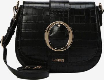 L.CREDI Crossbody Bag 'Lavea ' in Black: front