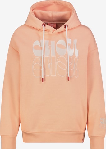 Eight2Nine Sweatshirt in Orange: Vorderseite