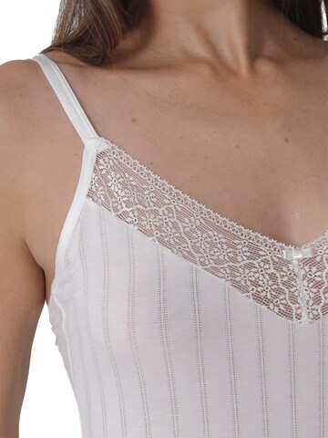 sassa Undershirt 'Natural Stripe' in Beige