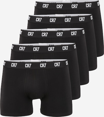 CR7 - Cristiano Ronaldo Boxershorts in Zwart: voorkant