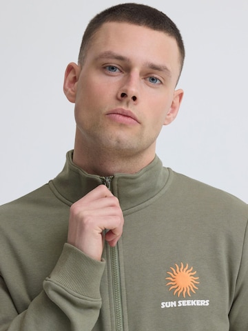 BLEND - Sudadera con cremallera ' BHKonsta ' en verde