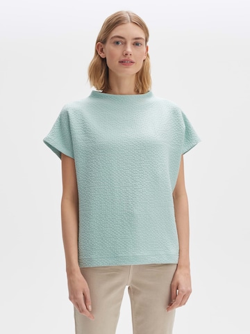 OPUS Sweatshirt 'Garsona' in Groen: voorkant