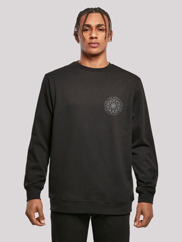 F4NT4STIC Sweatshirt in Black: front