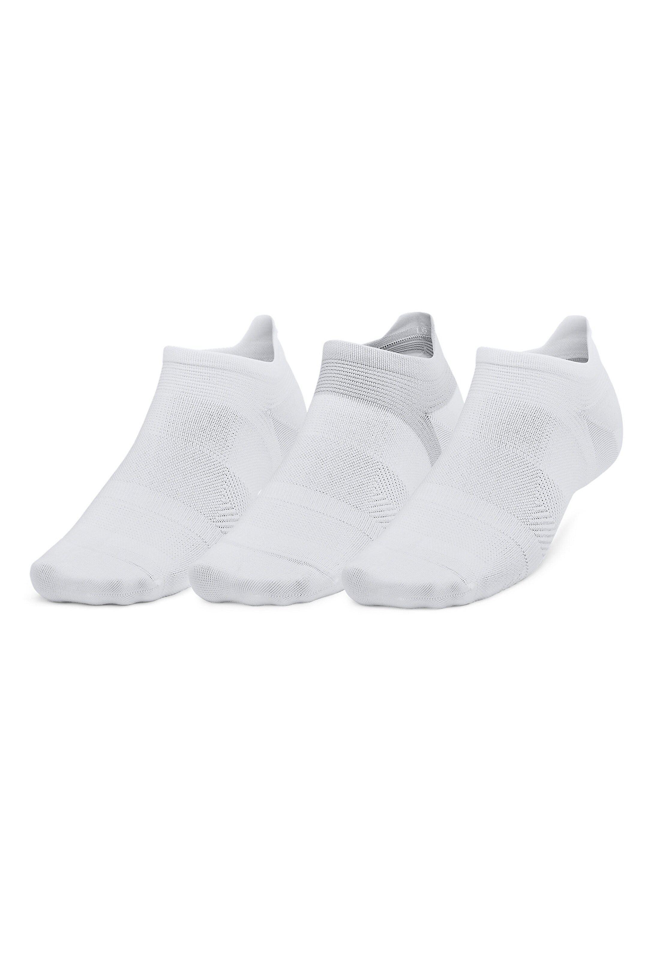UNDER ARMOUR Sports socks 'AD Run Lite' in White: front