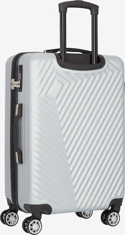 mano Suitcase Set 'Don Carlo' in Silver