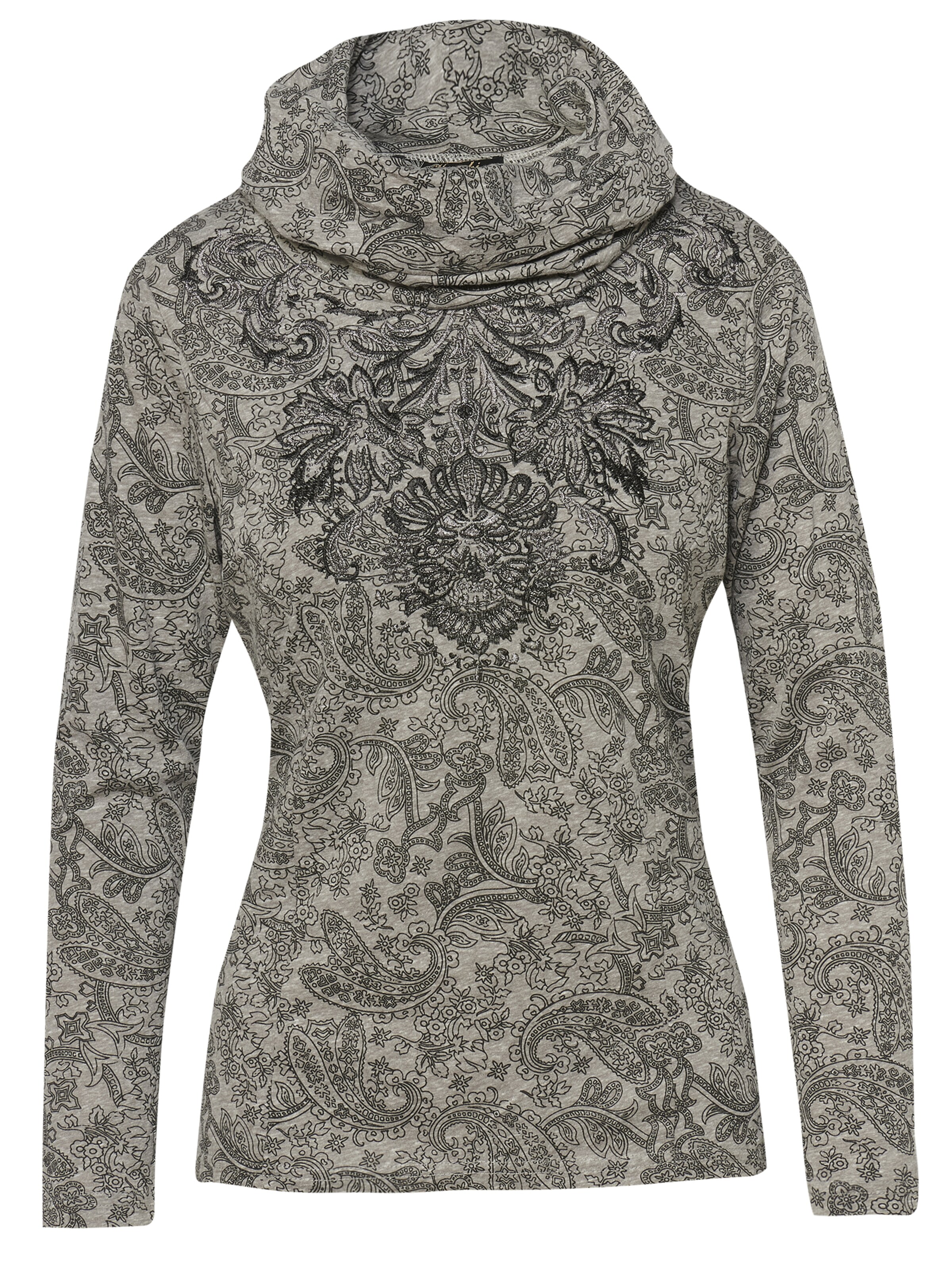 KOROSHI Tričko - Sivá: predná strana