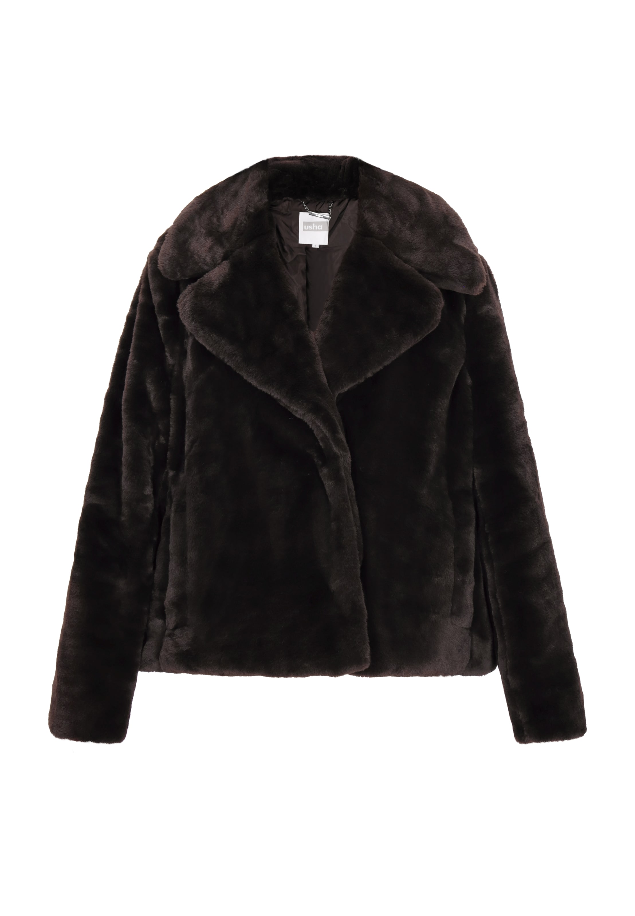 Usha Vinterjacka i brun: framsida