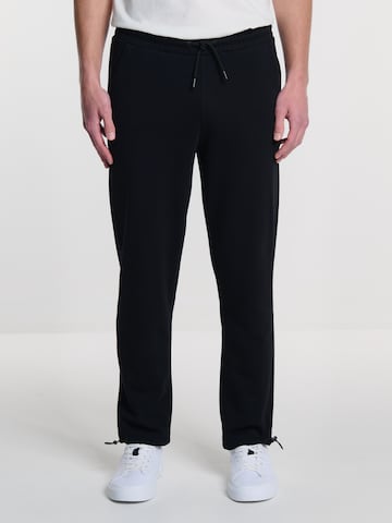 Regular Pantalon chino 'WIDER' BIG STAR en noir : devant