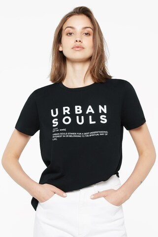 Harlem Soul Shirt in Black: front