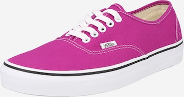 Sneaker low 'Authentic' de la VANS pe roz: față