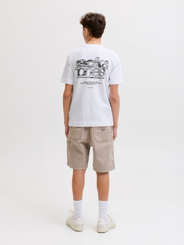 Jack & Jones Junior Μπλουζάκι 'JCOBreeze' σε λευκό