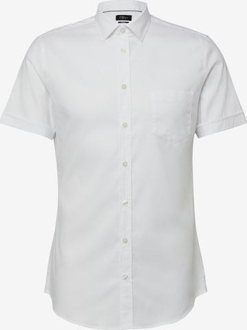 s.Oliver BLACK LABEL Overhemd in Wit: voorkant