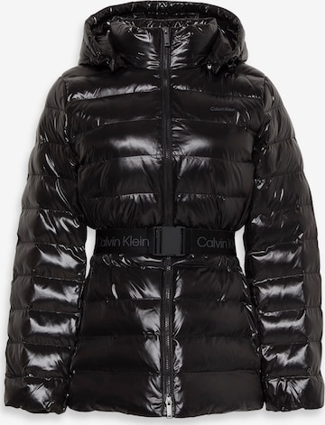 Veste d’hiver Calvin Klein en noir : devant