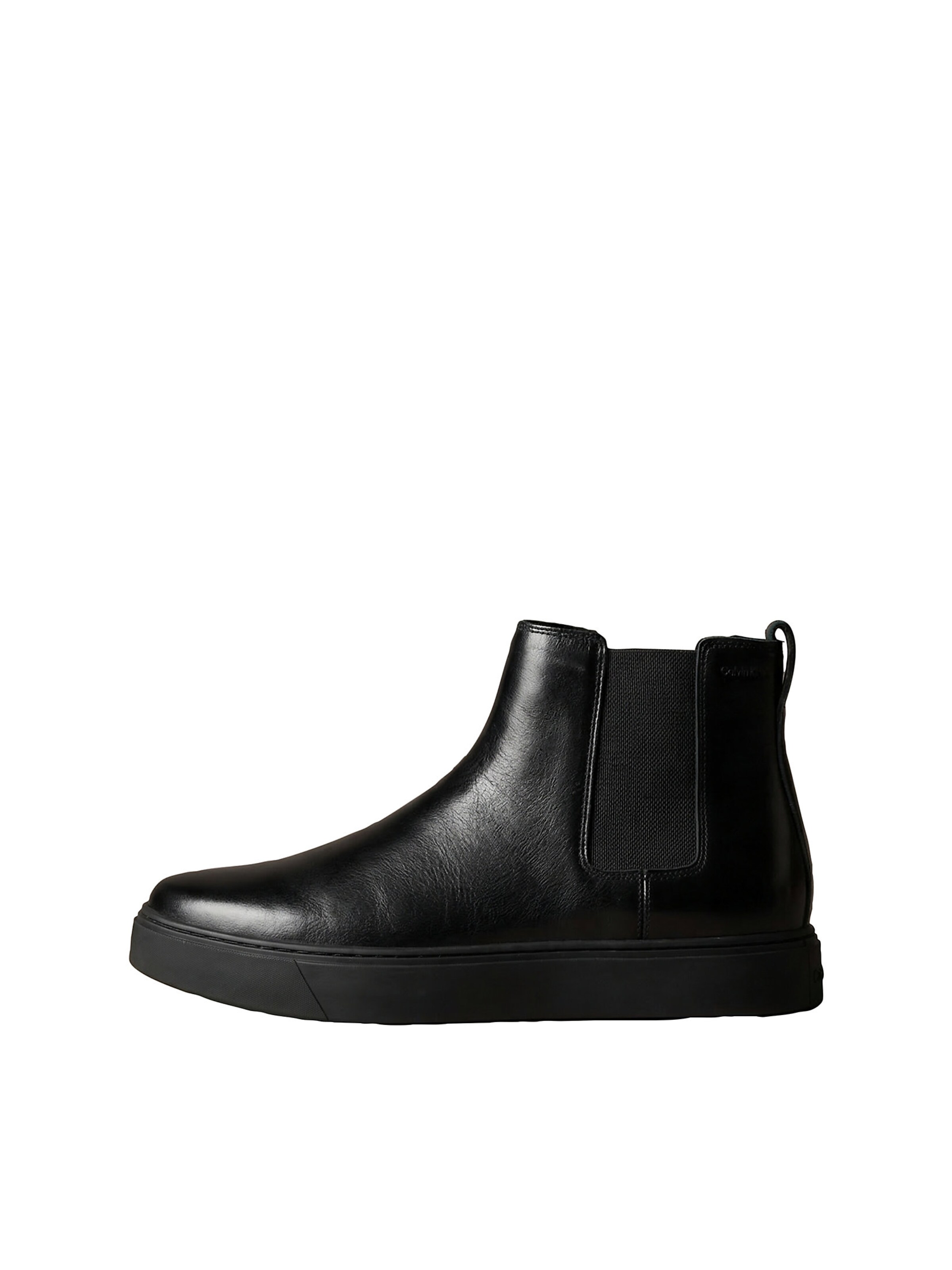Calvin Klein Chelsea boots in Zwart: voorkant