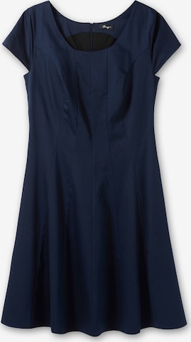 SHEEGO - Vestido de gala en azul: frente